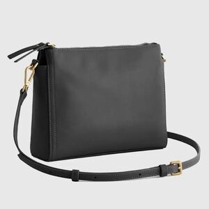 Brand new Italian leather bag by Quince, 3 compartments. With dust bag. SOLD OUT